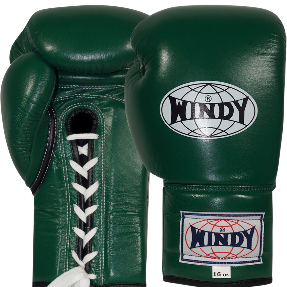 Windy lace cheap up boxing gloves